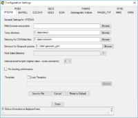 SPEDAS Configuration Settings