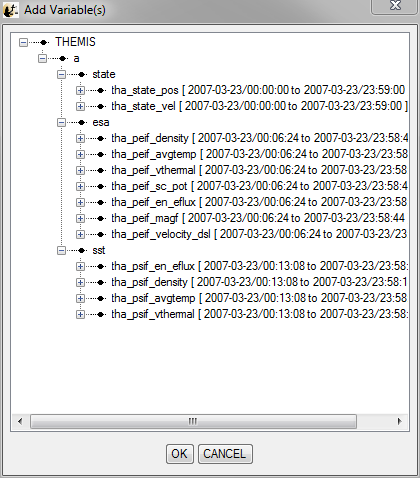 Variable Options: Add Variables