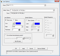Line options
