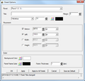 Panel options