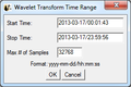 Calculate wavelet transforms